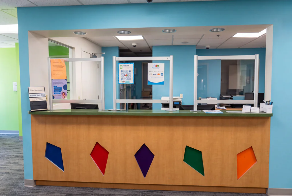 Interior of Pediatric Dental Associates Ambler office
