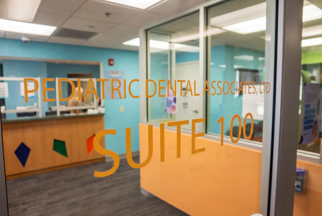 Pediatric dental exam room at PDA Ambler, PA